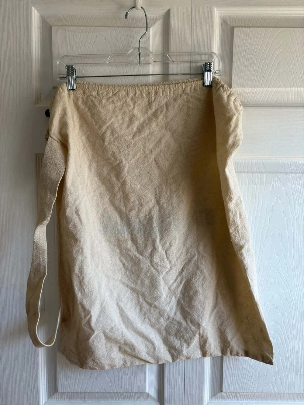 Diesel Tan Drawstring Cotton Dust Shopping Bag Large 20*25 With Handle Storage